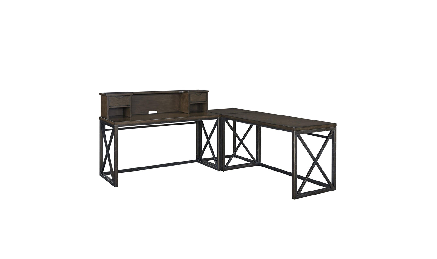 Xcel Corner Table - Brown-Patio-Jennifer Furniture