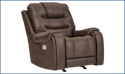 Yacolt Power Recliner-Recliner Chairs-Jennifer Furniture