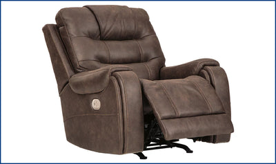 Yacolt Power Recliner-Recliner Chairs-Jennifer Furniture
