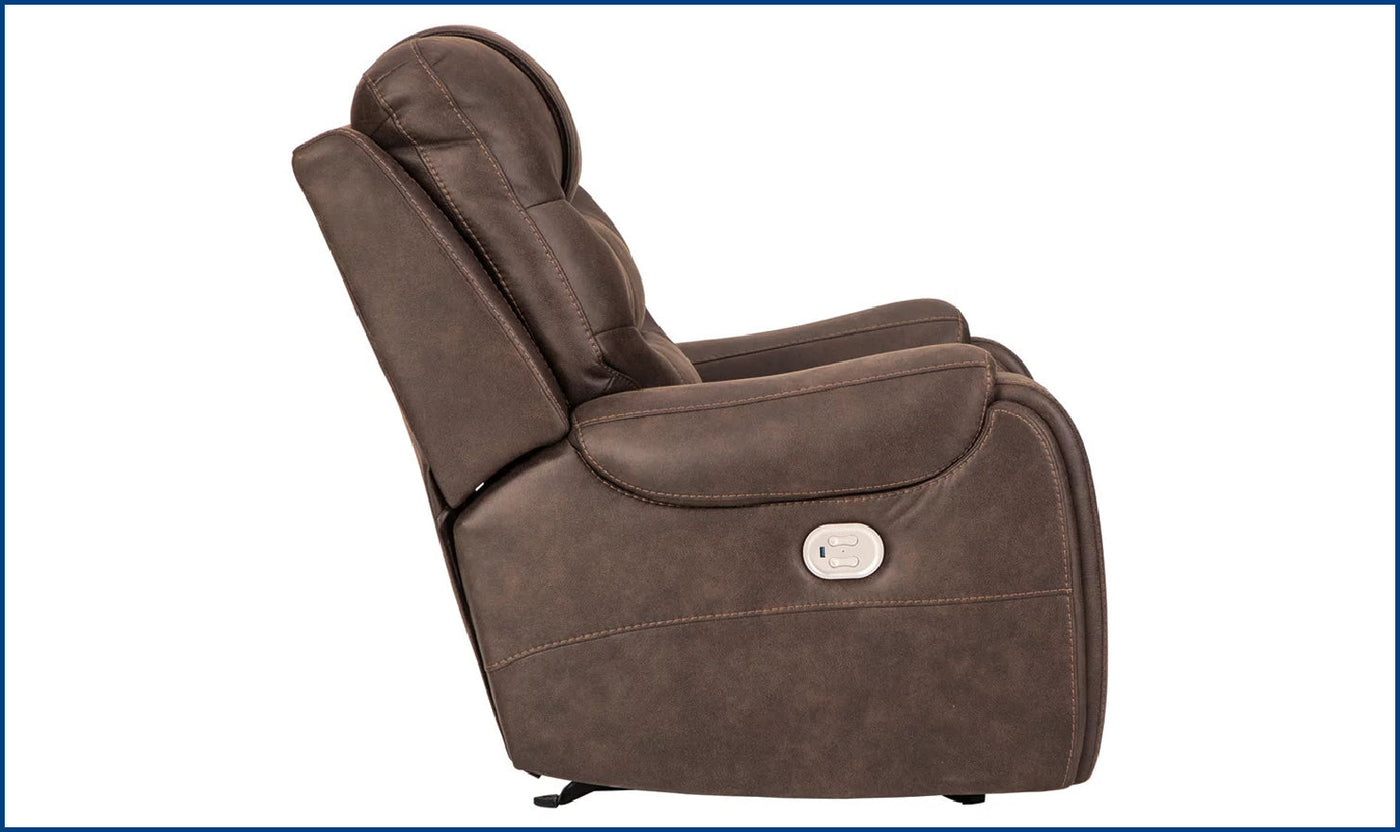 Yacolt Power Recliner-Recliner Chairs-Jennifer Furniture
