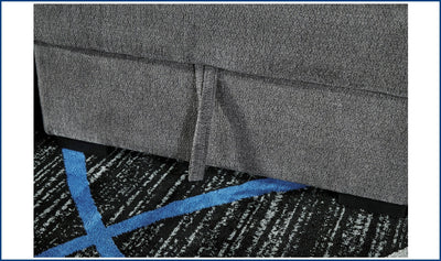 Yantis Sleeper Sectional Chaise-Sectional Sleeper Sofas-Jennifer Furniture
