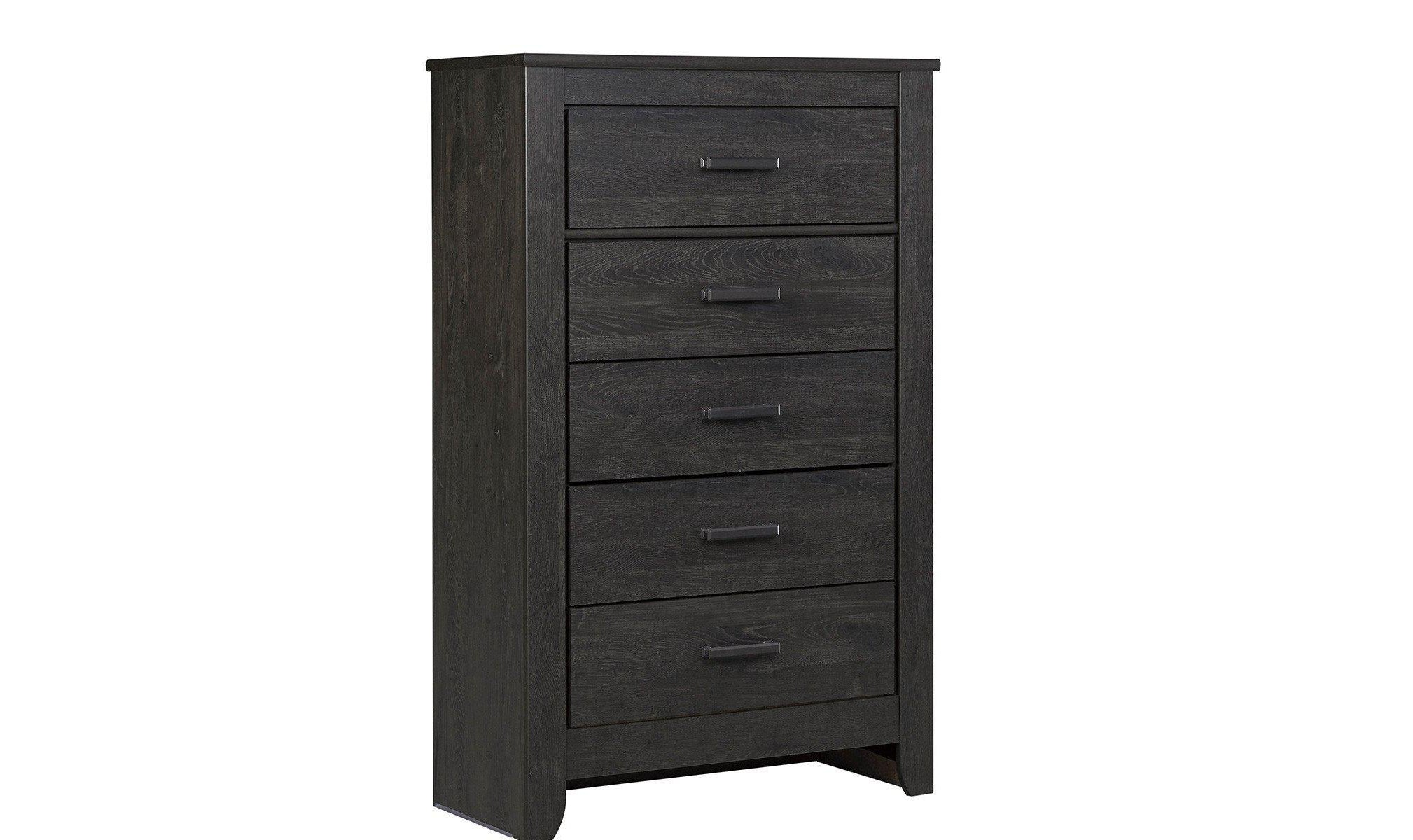 Zachary Five Drawer Chest-Storage Chests-Jennifer Furniture