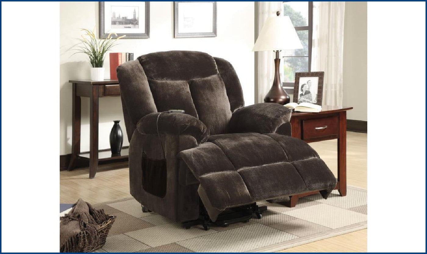 Zandra Power Lift Recliner-Recliner Chairs-Jennifer Furniture