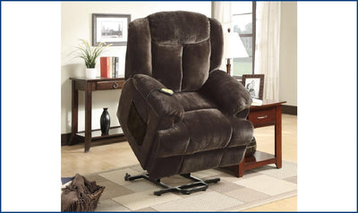 Zandra Power Lift Recliner-Recliner Chairs-Jennifer Furniture