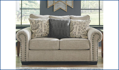 Zarina Loveseat-Loveseats-Jennifer Furniture