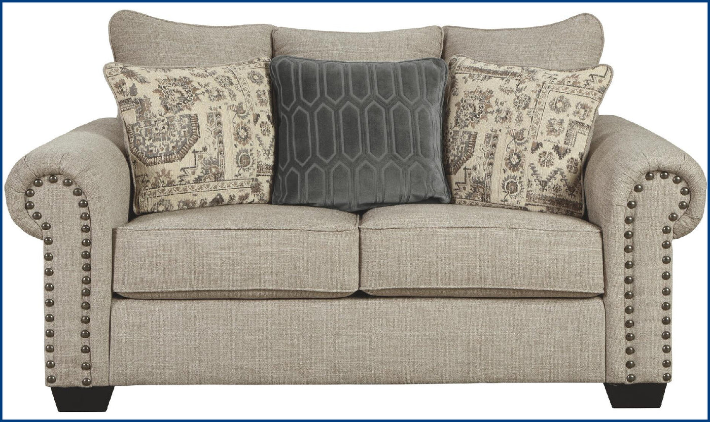 Zarina Loveseat-Loveseats-Jennifer Furniture