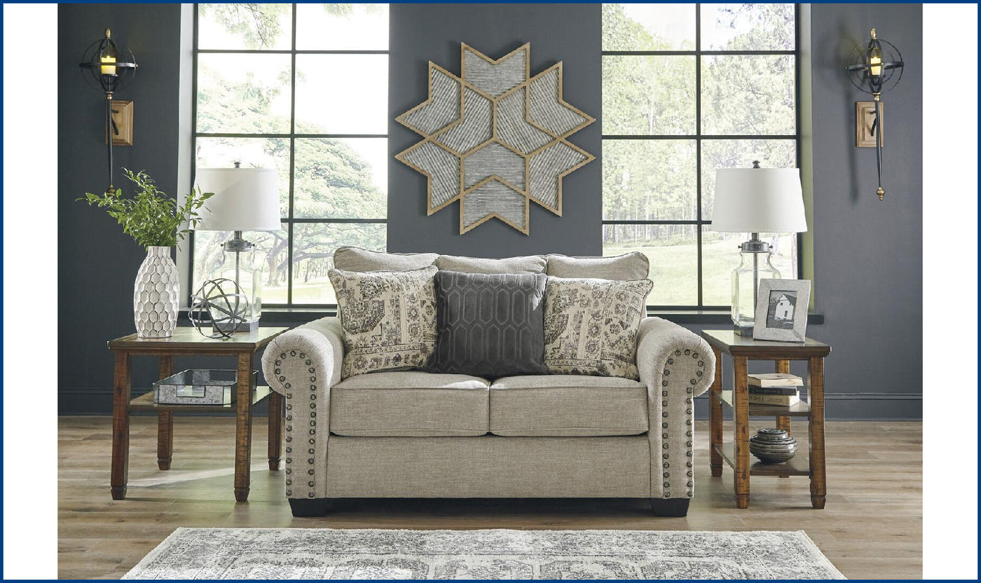 Zarina Loveseat-Loveseats-Jennifer Furniture