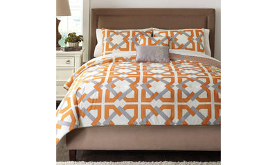 Zaya Comforter Set-Beddings-Jennifer Furniture